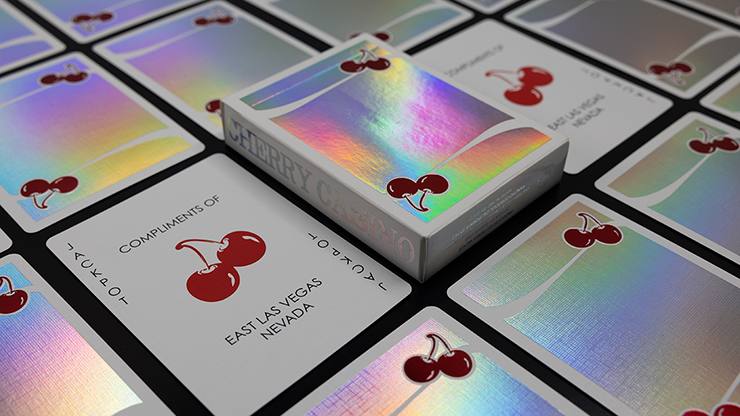 Cherry Casino Sands Mirage (Holographic) Playing Cards Magic Castle Singapore Cherry Casino Sands Mirage (Holographic) Playing Cards Magic Castle Singapore