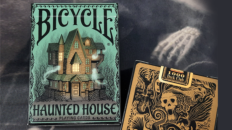 Bicycle Haunted House Playing Cards by Collectable Playing Cards Magic Castle Singapore