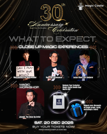 Magic Over Decades – Magic Castle’s 30th Anniversary!