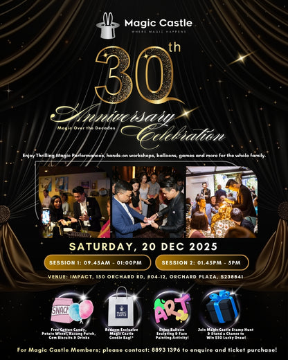 Magic Over Decades – Magic Castle’s 30th Anniversary!