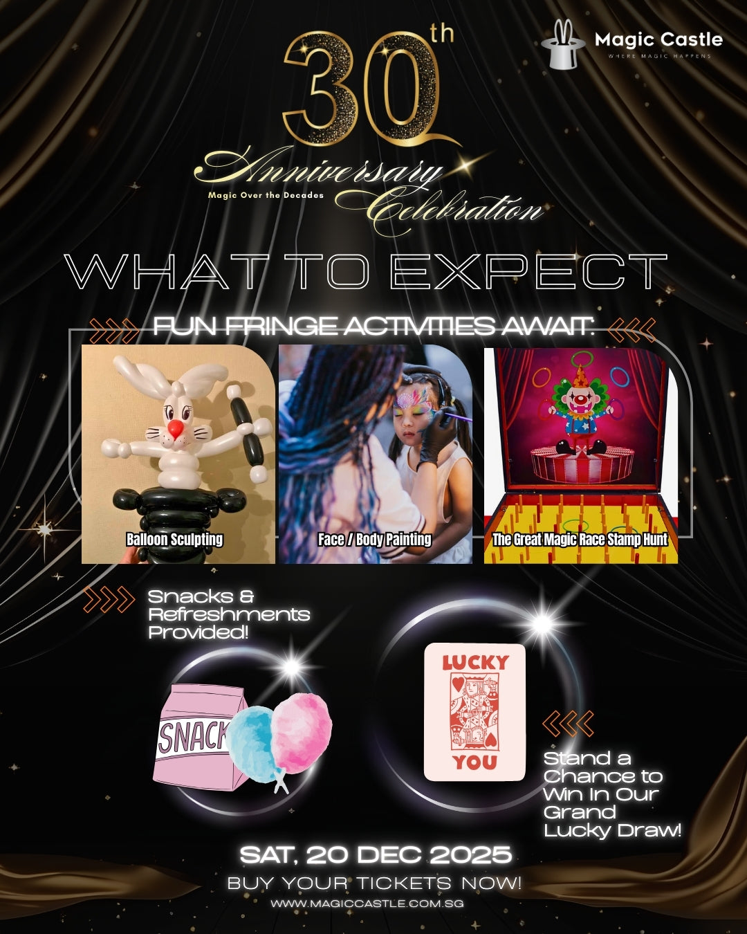 Magic Over Decades – Magic Castle’s 30th Anniversary!