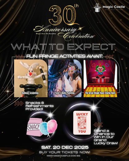 Magic Over Decades – Magic Castle’s 30th Anniversary!