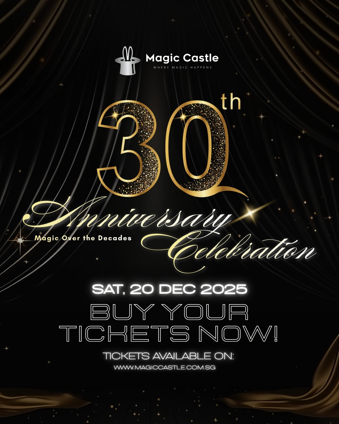 Magic Over Decades – Magic Castle’s 30th Anniversary!