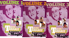 3 Vol. Combo Juan Tamariz Lessons in Magic - Video Download