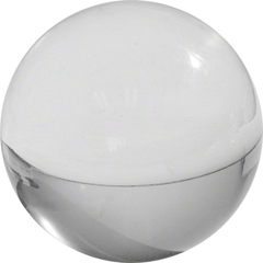 Contact Juggling Ball (Acrylic, CLEAR, 70mm) - Trick