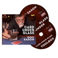 Doc Eason Card Under Glass (2 DVD set) by Kozmomagic - DVD