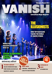 VANISH Magazine February/March 2013 - The Illusionists - ebook
