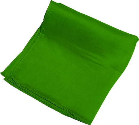 Silk 36 inch (Green) Magic by Gosh - Trick