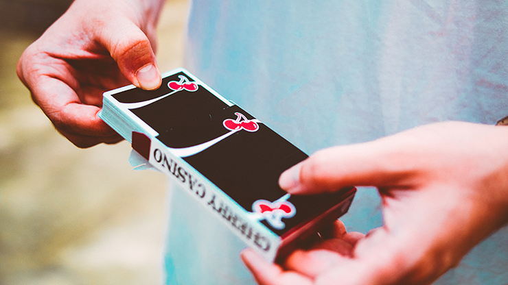 Cherry Casino (Black Hawk) Playing Cards by Pure Imagination