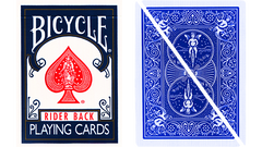 Split Pop Eyed Popper Deck Bicycle (Blue)