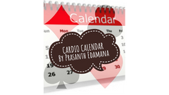 Cardio Calendar by Prasanth Edamana - Mixed Media Download