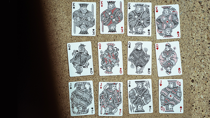 Blood Red Edition V3 Playing Cards by Joker and the Thief