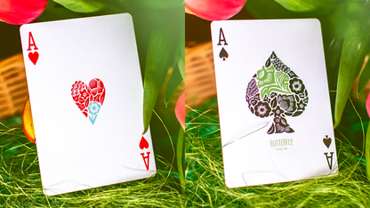 Butterfly Seasons Playing Cards Marked (Spring) by Ondrej Psenicka