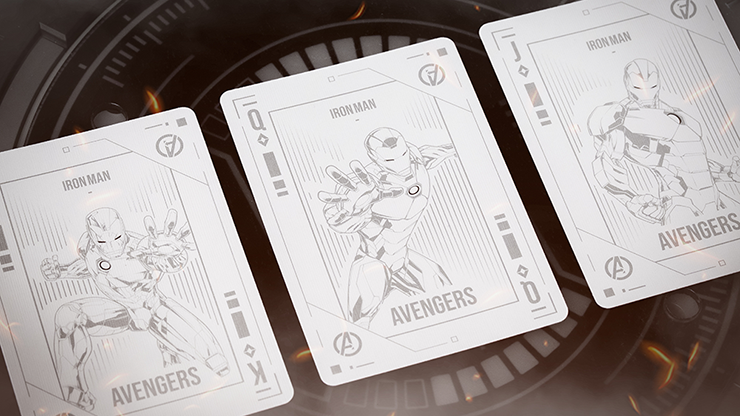トランプ Iron Man MK1 Playing Cards Iron Man MK1 Playing Cards by Card Mafia – Magic Castle Singapore