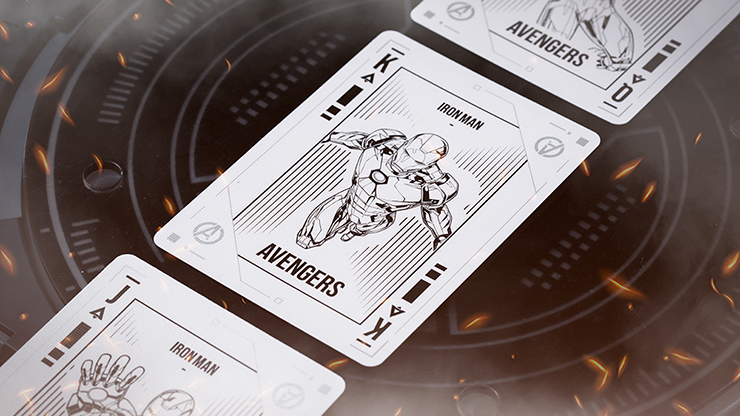 トランプ Iron Man MK1 Playing Cards Iron Man MK1 Playing Cards by Card Mafia – Magic Castle Singapore