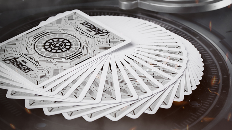 Iron Man MK1 Playing Cards by Card Mafia – Magic Castle Singapore