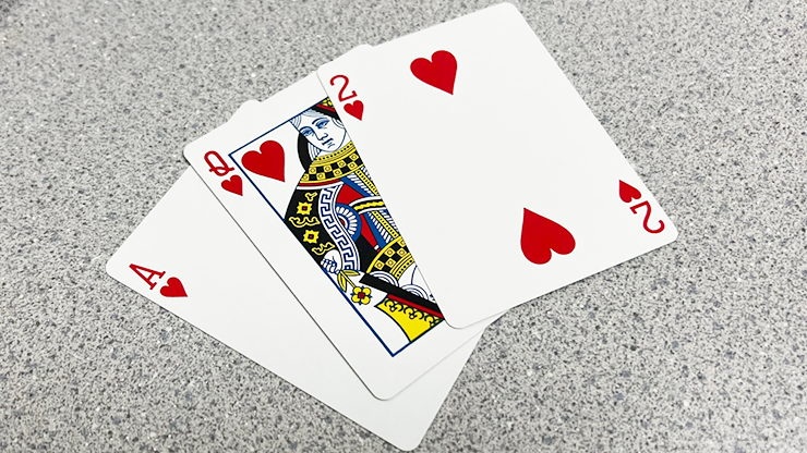 Bicycle 2 Faced Red Tuck (Mirror Deck Same on both sides) Playing