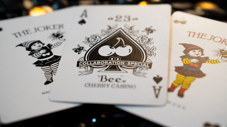 Limited Bee X Cherry (Red) Playing Cards – Magic Castle Singapore