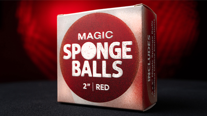 Magic Sponge Balls 4PK RED 2" by Murphy's Magic