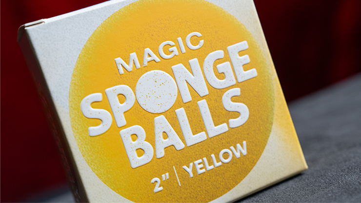 Magic Sponge Balls 4PK YELLOW 2" by Murphy's Magic