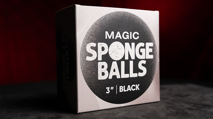 Magic Sponge Balls 50PK BLACK 3" by Murphy's Magic