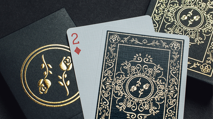 Black Roses 10 Year Anniversary Playing Cards