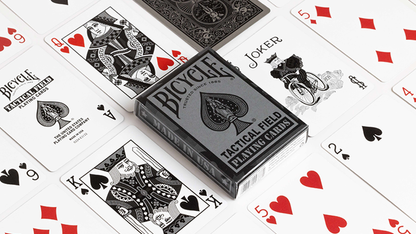 Bicycle Tactical Field (Black) Playing Cards by US Playing Card Co