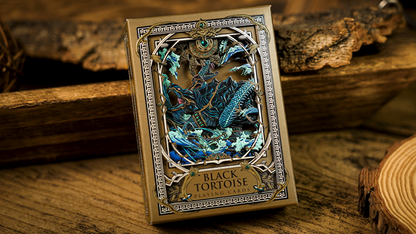 Black Tortoise Luxury Frame by Ark Playing Cards