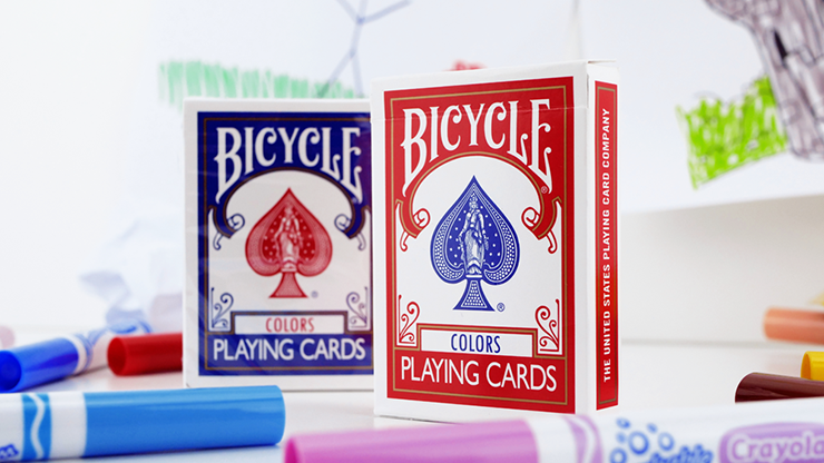 Bicycle Colors by Jordan Victoria (Blue deck + 11 routines)