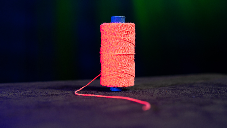 WGM UV GLOW GYPSY THREAD ORANGE REFILL SPOOL by Murphy's Magic - Trick