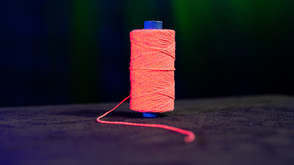 WGM UV GLOW GYPSY THREAD ORANGE REFILL SPOOL by Murphy's Magic - Trick