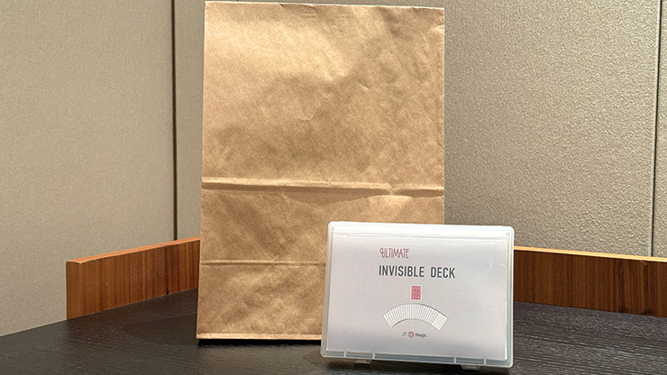 Ultimate Invisible Deck by Sway Liu and JT Magic (Red)