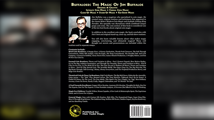 Buffaloed: The Magic Of Jim Buffaloe (Softcover)