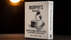 Professional Mouth Coils 60ft white (12pk) by Murphy's Magic