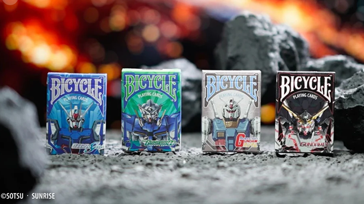 Bicycle Gundam 00 Playing Cards – Magic Castle Singapore