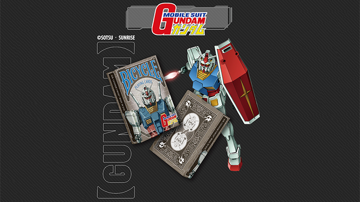 Bicycle Gundam rx78 Playing Cards – Magic Castle Singapore