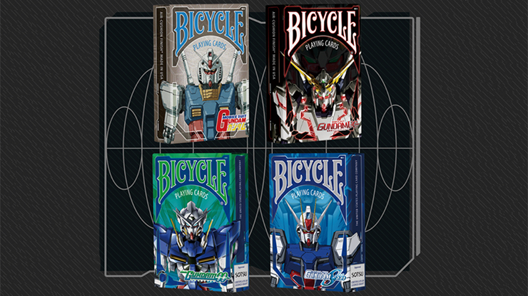 ja様BICYCLE MOBILE SUIT GUNDAM バイシクル ガンダム ガンダム (Bicycle Playing Cards)