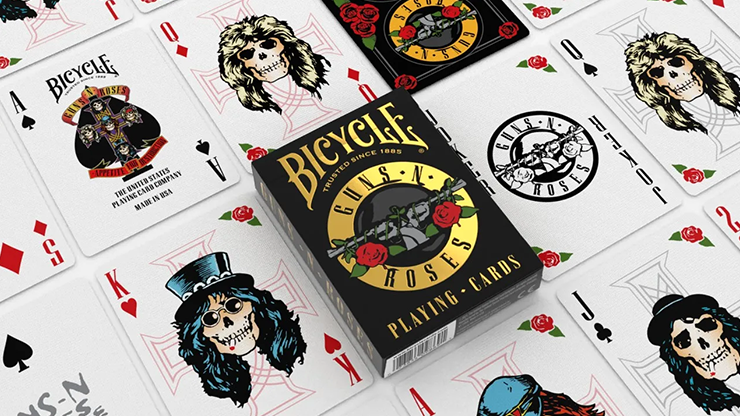 Bicycle Guns N' Roses by US Playing Card – Magic Castle Singapore