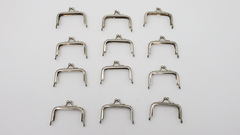 Purse Frames (Silver, 12 in one pack) Goshman