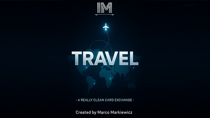 Travel (Blue) by Marco Markiewicz