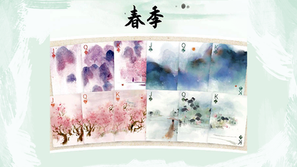 Bicycle Seasons (Spring Edition) Playing Cards