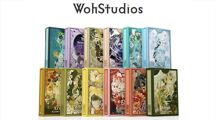 Virgo Playing Cards by WohStudio