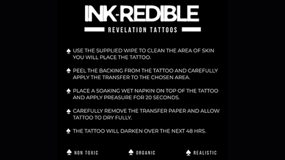 Ink-Redible Revelation Tattoos (Clubs) by Twisted Minds