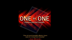 One by One (Red) by Mickaël Chatelain