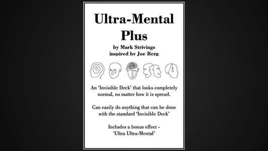 Ultra-Mental Plus by Mark Strivings (Blue)