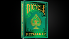 Bicycle Metalluxe Green Playing Cards by US Playing Card Co.