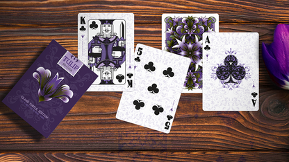 Grand Tulip Purple Playing Cards by Dutch Card House Company