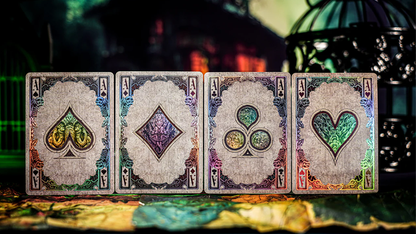 Keyhole Reflections on the Wall Playing Cards by Fashion TCC