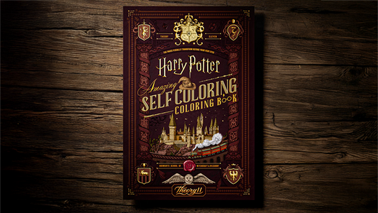 Harry Potter Self-Coloring Book by theory11