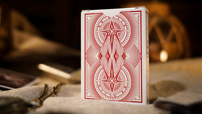 Mr. Black V2 (Red) Playing Cards